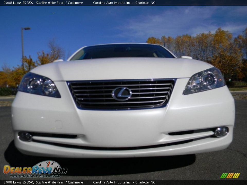 2008 Lexus ES 350 Starfire White Pearl / Cashmere Photo #4
