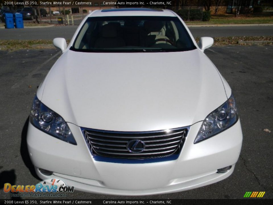 2008 Lexus ES 350 Starfire White Pearl / Cashmere Photo #5