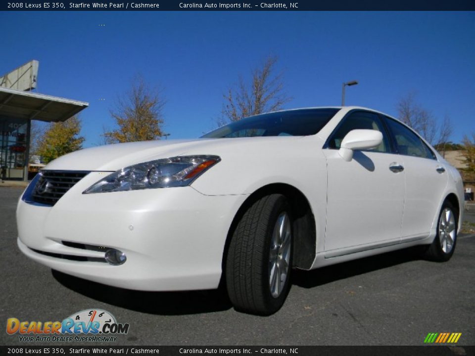 2008 Lexus ES 350 Starfire White Pearl / Cashmere Photo #6