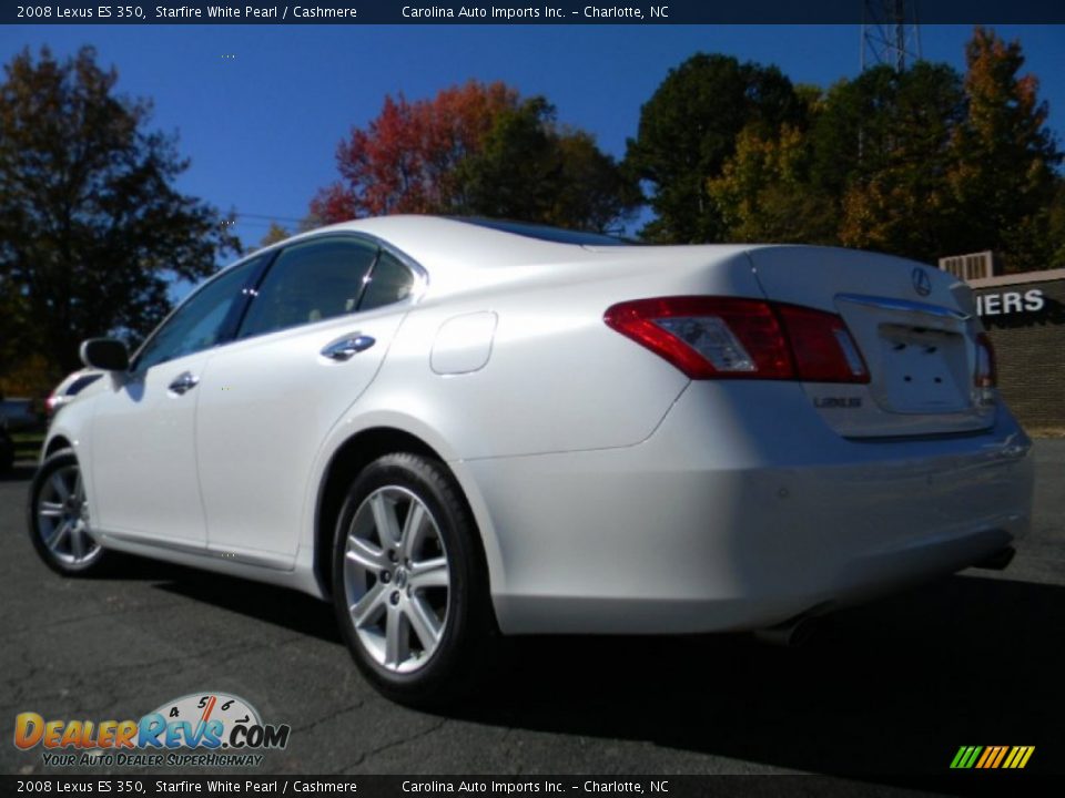 2008 Lexus ES 350 Starfire White Pearl / Cashmere Photo #8