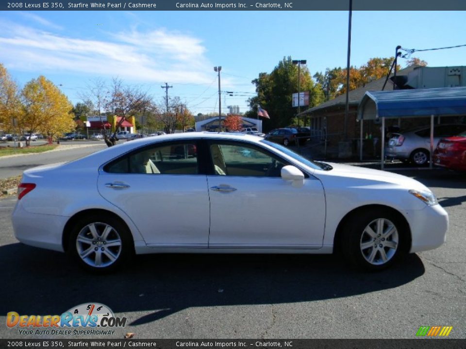 2008 Lexus ES 350 Starfire White Pearl / Cashmere Photo #11