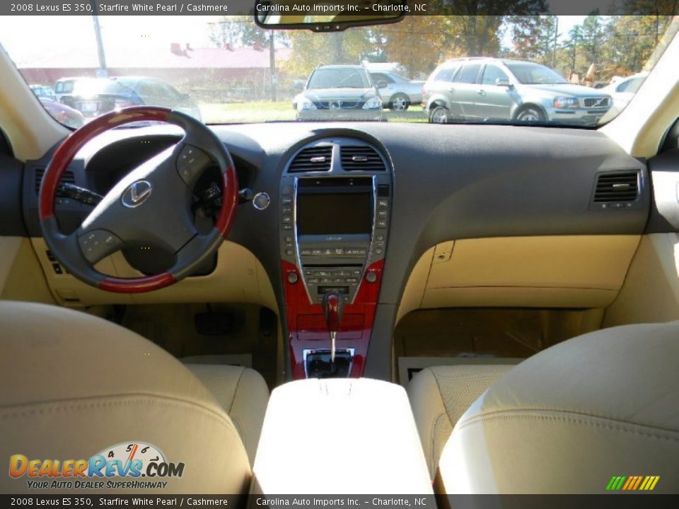 2008 Lexus ES 350 Starfire White Pearl / Cashmere Photo #13