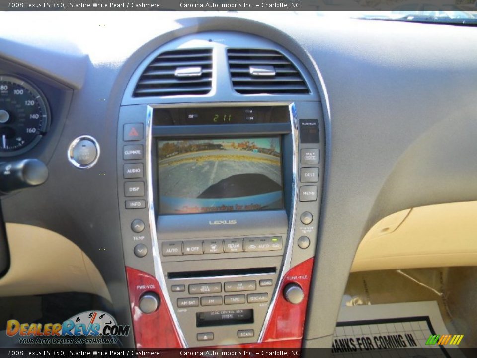 2008 Lexus ES 350 Starfire White Pearl / Cashmere Photo #16
