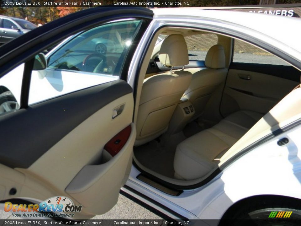 2008 Lexus ES 350 Starfire White Pearl / Cashmere Photo #19