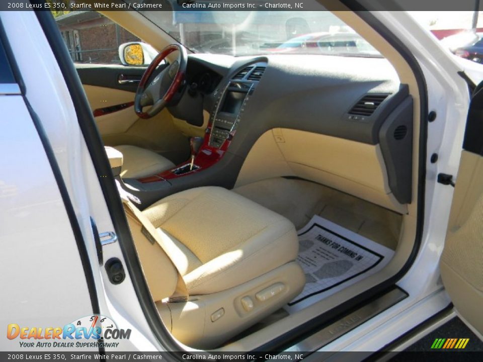 2008 Lexus ES 350 Starfire White Pearl / Cashmere Photo #21