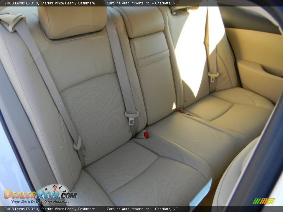 2008 Lexus ES 350 Starfire White Pearl / Cashmere Photo #24