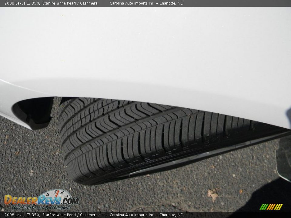 2008 Lexus ES 350 Starfire White Pearl / Cashmere Photo #27