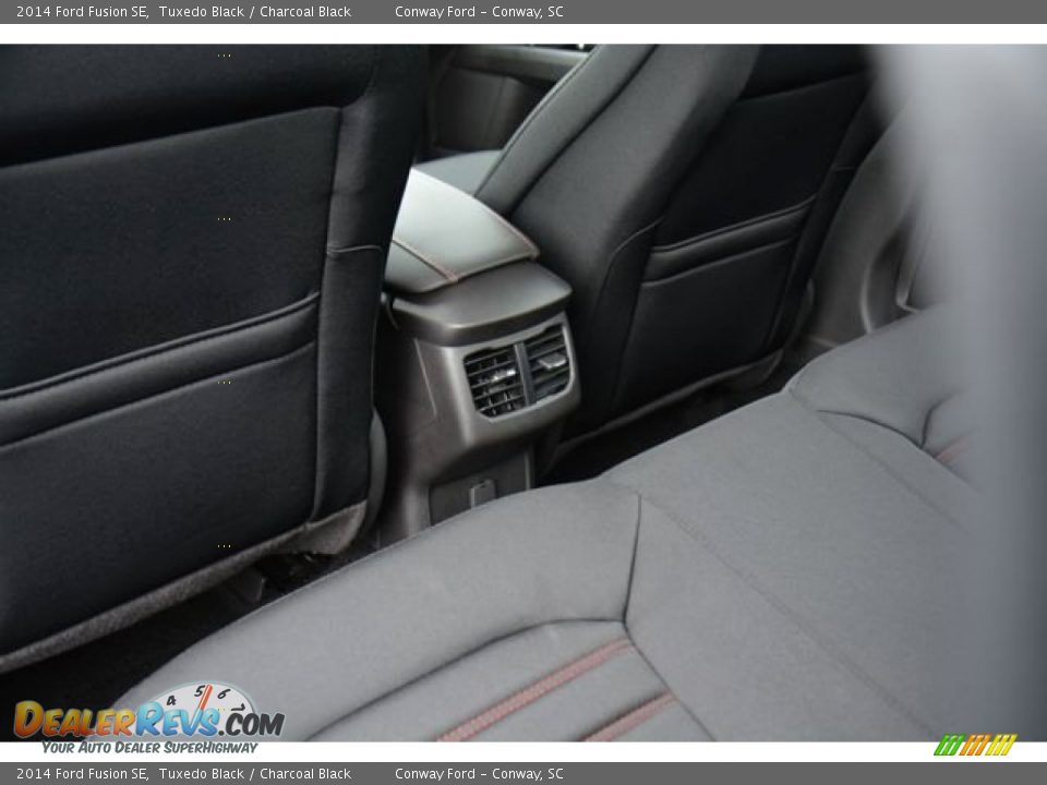 2014 Ford Fusion SE Tuxedo Black / Charcoal Black Photo #11