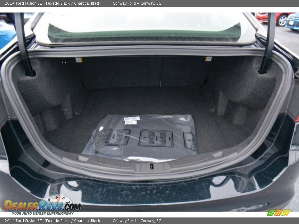 2014 Ford Fusion SE Tuxedo Black / Charcoal Black Photo #14