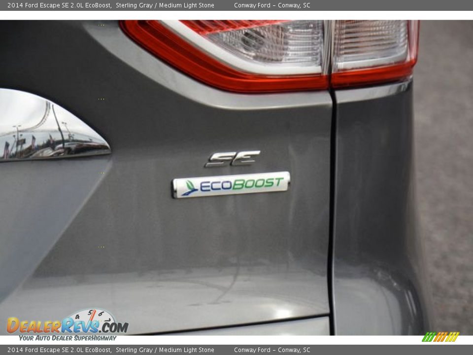 2014 Ford Escape SE 2.0L EcoBoost Sterling Gray / Medium Light Stone Photo #7