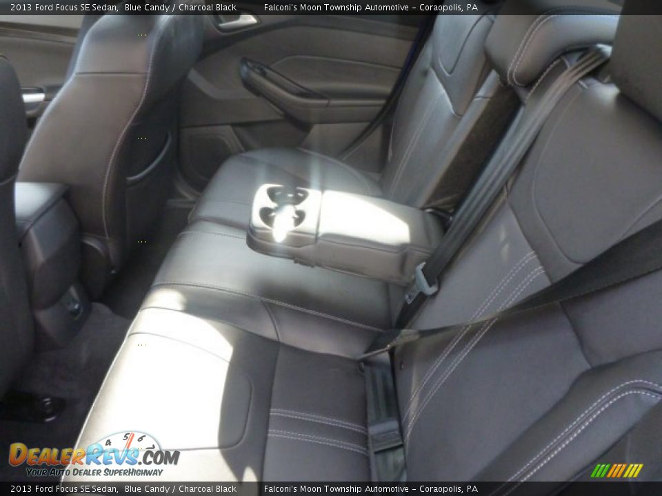 2013 Ford Focus SE Sedan Blue Candy / Charcoal Black Photo #14