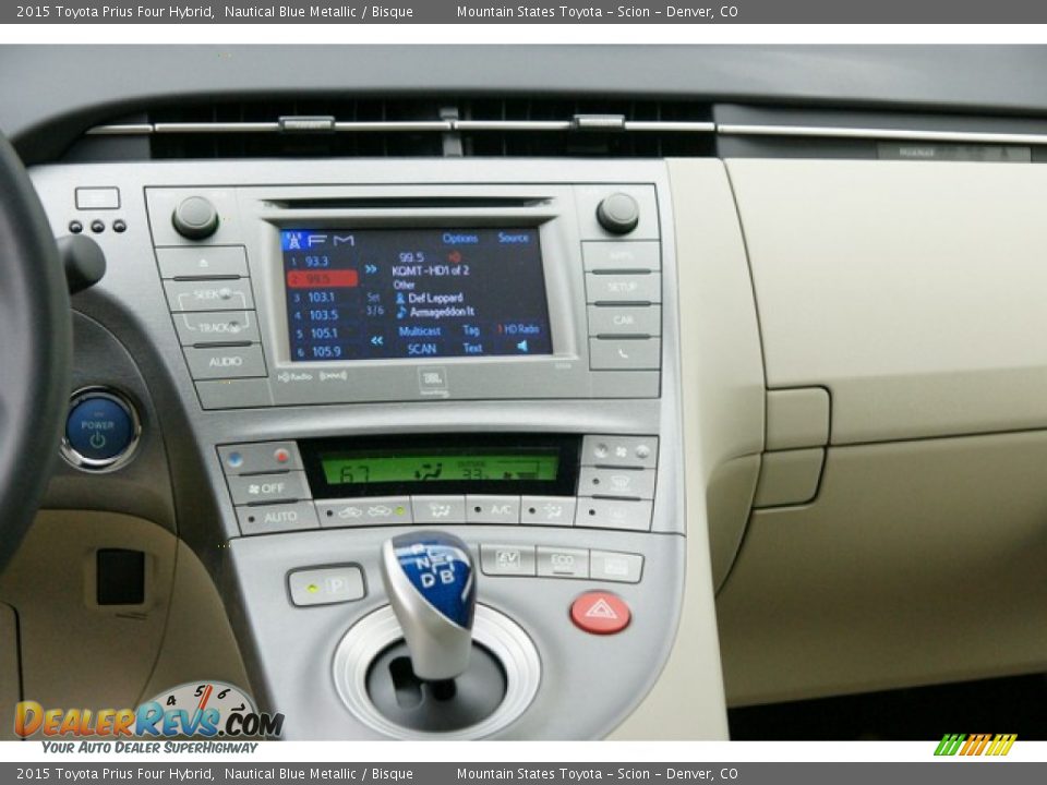 Controls of 2015 Toyota Prius Four Hybrid Photo #6