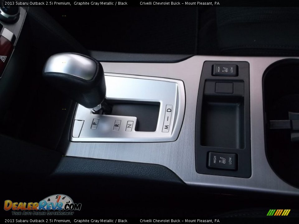 2013 Subaru Outback 2.5i Premium Graphite Gray Metallic / Black Photo #18
