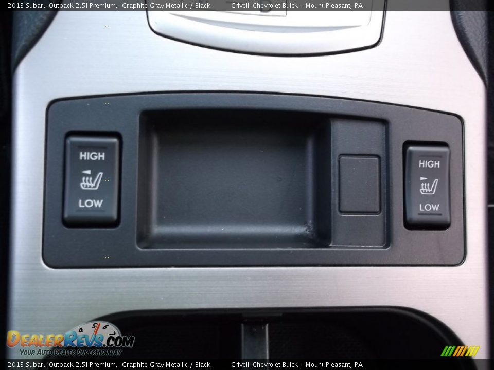 2013 Subaru Outback 2.5i Premium Graphite Gray Metallic / Black Photo #20