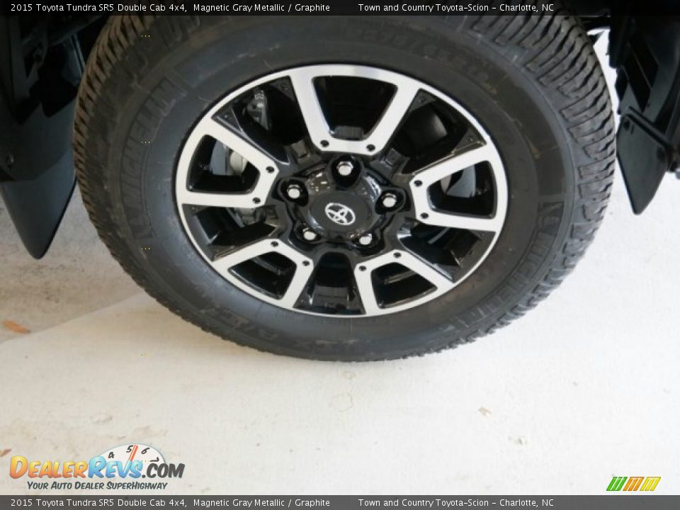 2015 Toyota Tundra SR5 Double Cab 4x4 Magnetic Gray Metallic / Graphite Photo #3