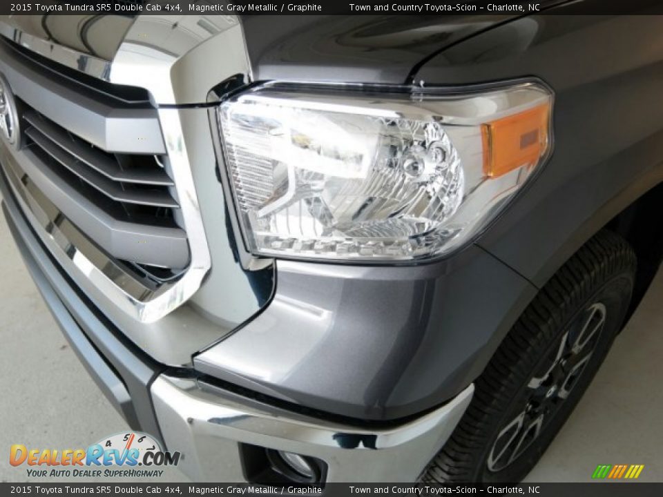 2015 Toyota Tundra SR5 Double Cab 4x4 Magnetic Gray Metallic / Graphite Photo #6