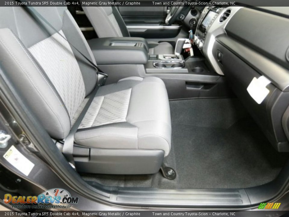 2015 Toyota Tundra SR5 Double Cab 4x4 Magnetic Gray Metallic / Graphite Photo #10
