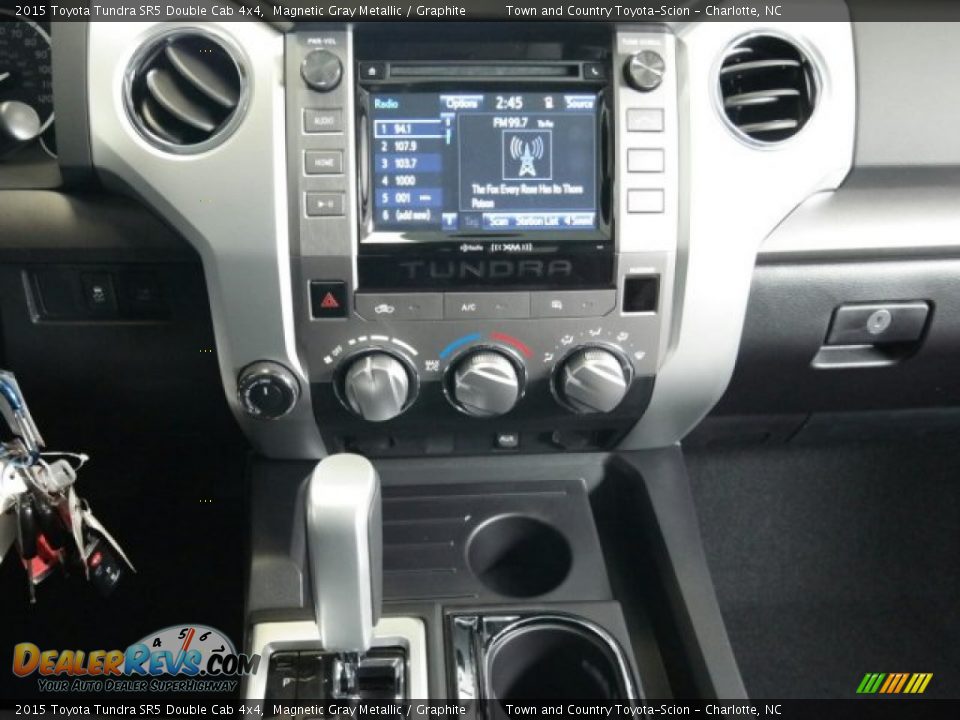 2015 Toyota Tundra SR5 Double Cab 4x4 Magnetic Gray Metallic / Graphite Photo #14