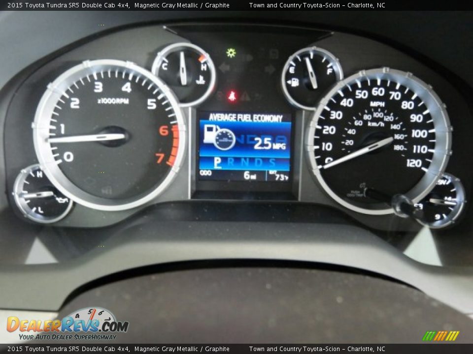 2015 Toyota Tundra SR5 Double Cab 4x4 Magnetic Gray Metallic / Graphite Photo #15