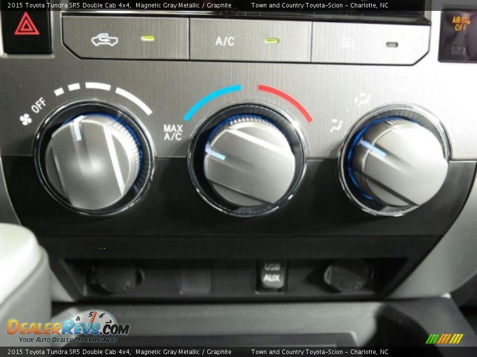 2015 Toyota Tundra SR5 Double Cab 4x4 Magnetic Gray Metallic / Graphite Photo #18