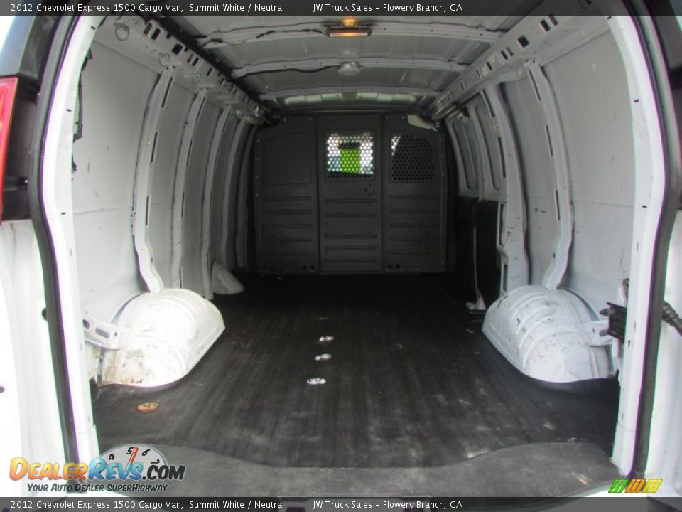 2012 Chevrolet Express 1500 Cargo Van Summit White / Neutral Photo #10