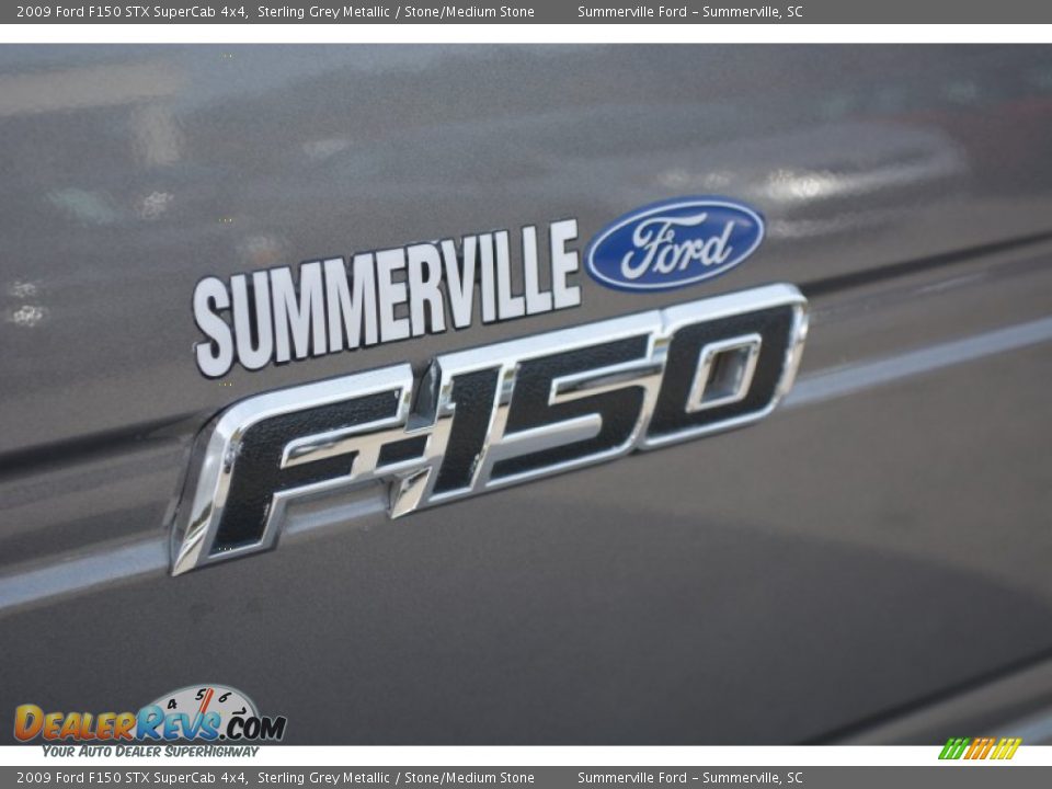 2009 Ford F150 STX SuperCab 4x4 Sterling Grey Metallic / Stone/Medium Stone Photo #21