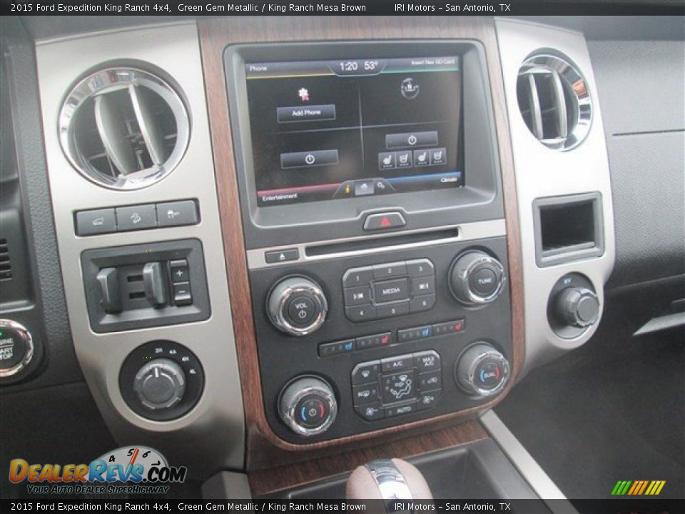 Controls of 2015 Ford Expedition King Ranch 4x4 Photo #28
