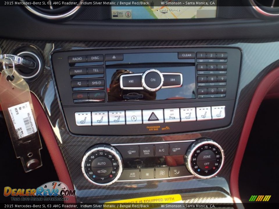 Controls of 2015 Mercedes-Benz SL 63 AMG Roadster Photo #10