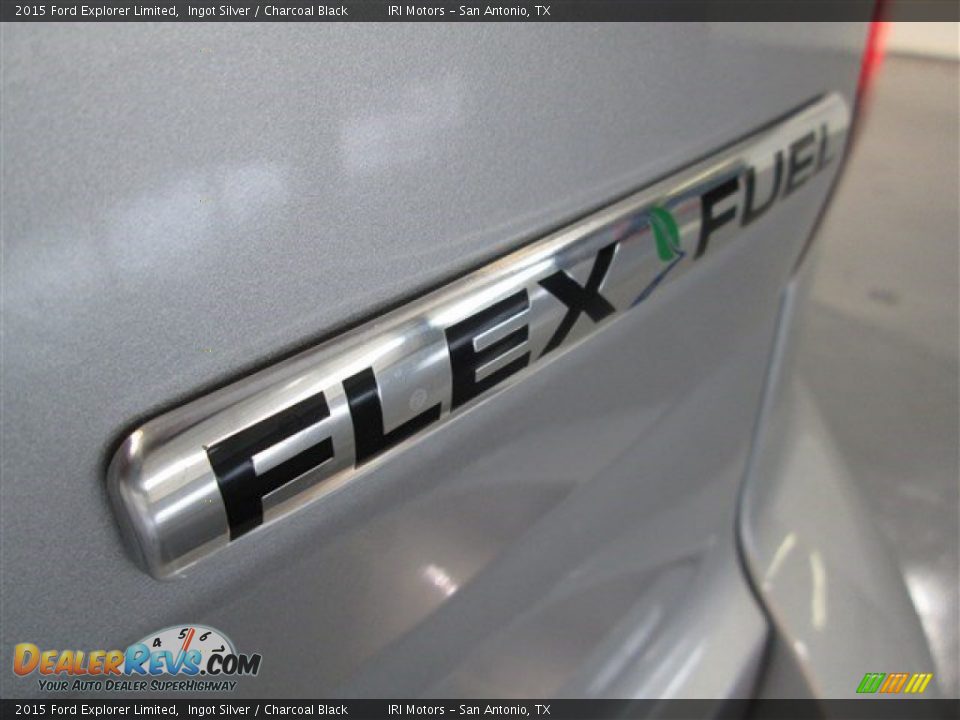 2015 Ford Explorer Limited Ingot Silver / Charcoal Black Photo #8