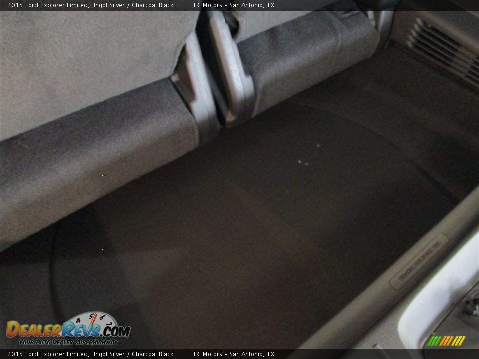 2015 Ford Explorer Limited Ingot Silver / Charcoal Black Photo #14