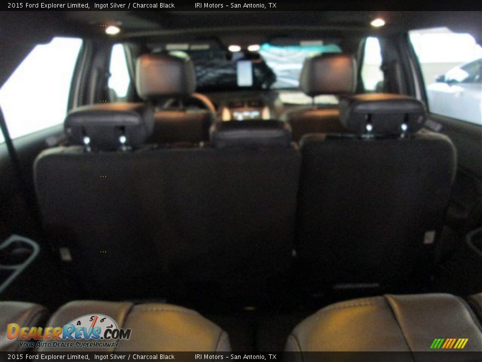 2015 Ford Explorer Limited Ingot Silver / Charcoal Black Photo #15