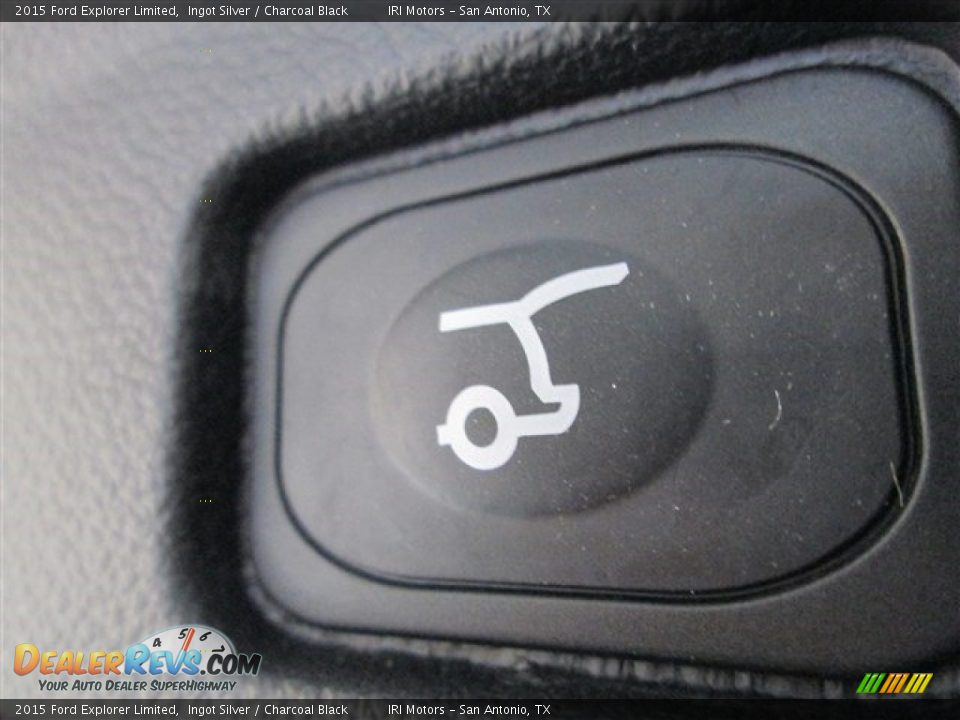 2015 Ford Explorer Limited Ingot Silver / Charcoal Black Photo #16