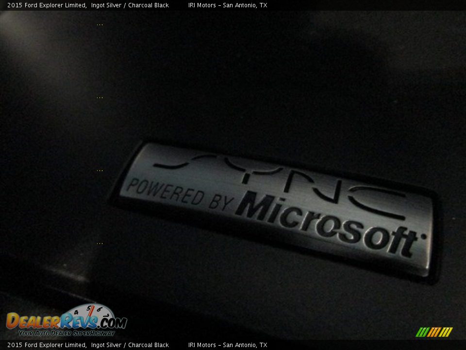 2015 Ford Explorer Limited Ingot Silver / Charcoal Black Photo #20