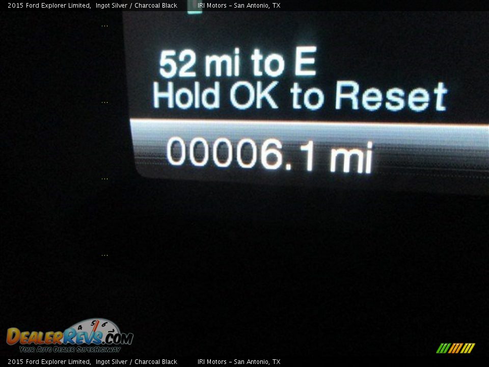 2015 Ford Explorer Limited Ingot Silver / Charcoal Black Photo #22