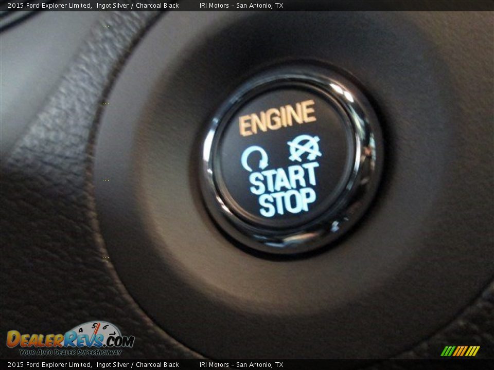 2015 Ford Explorer Limited Ingot Silver / Charcoal Black Photo #27