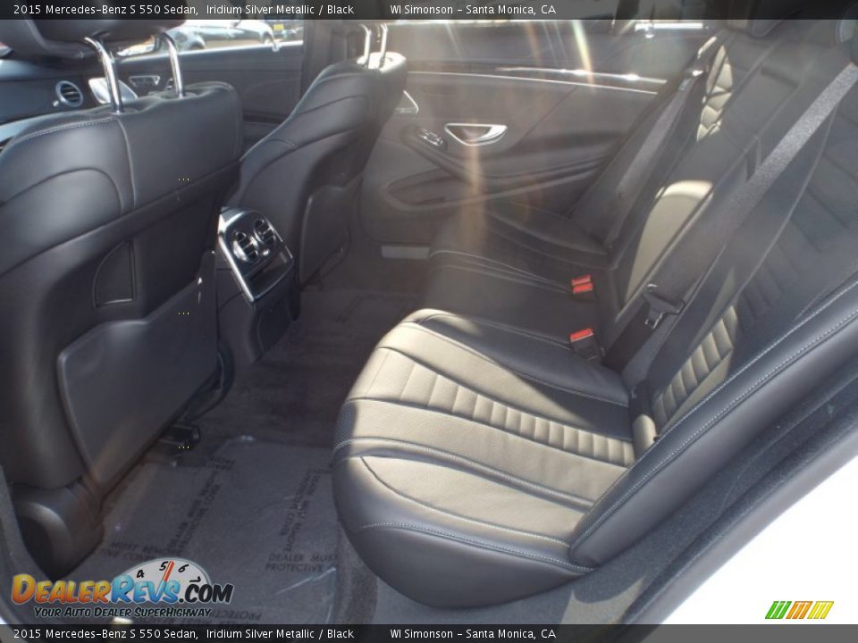 2015 Mercedes-Benz S 550 Sedan Iridium Silver Metallic / Black Photo #8