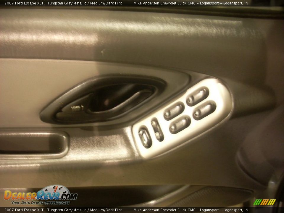 2007 Ford Escape XLT Tungsten Grey Metallic / Medium/Dark Flint Photo #6