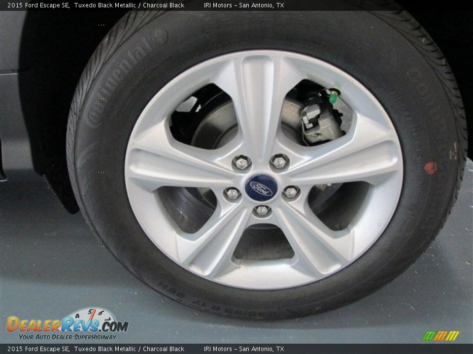 2015 Ford Escape SE Tuxedo Black Metallic / Charcoal Black Photo #4