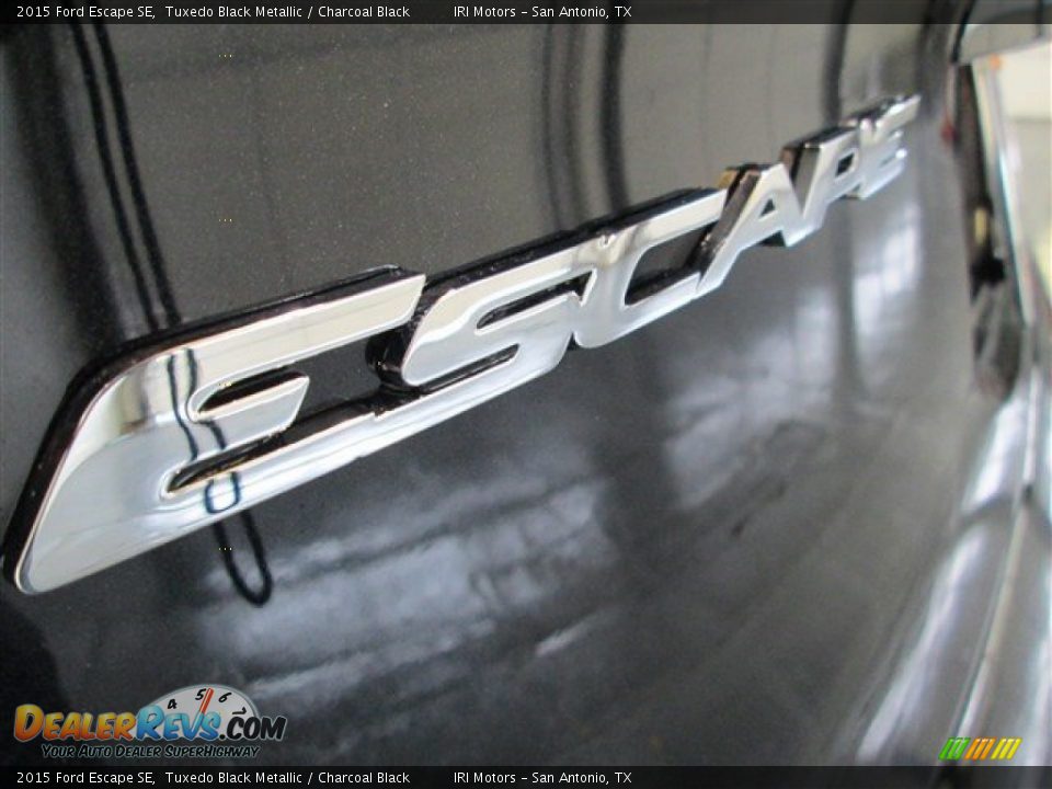 2015 Ford Escape SE Tuxedo Black Metallic / Charcoal Black Photo #6