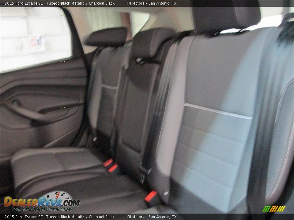 2015 Ford Escape SE Tuxedo Black Metallic / Charcoal Black Photo #10
