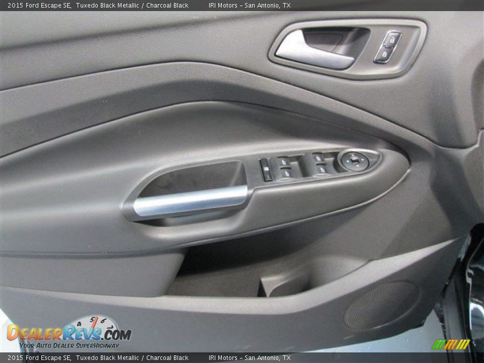 2015 Ford Escape SE Tuxedo Black Metallic / Charcoal Black Photo #14
