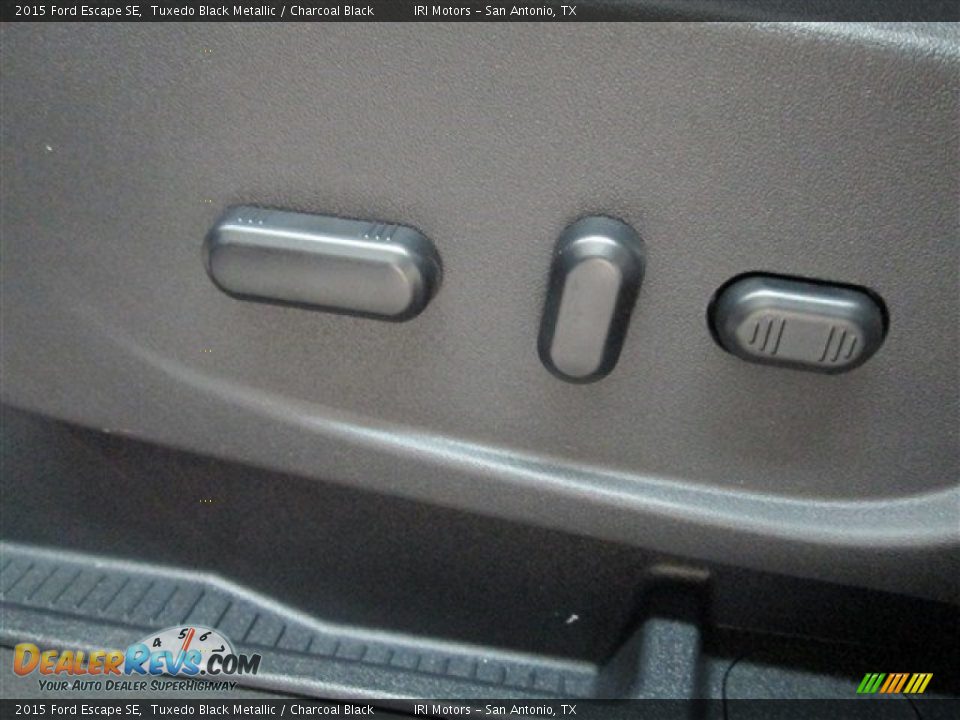 2015 Ford Escape SE Tuxedo Black Metallic / Charcoal Black Photo #16