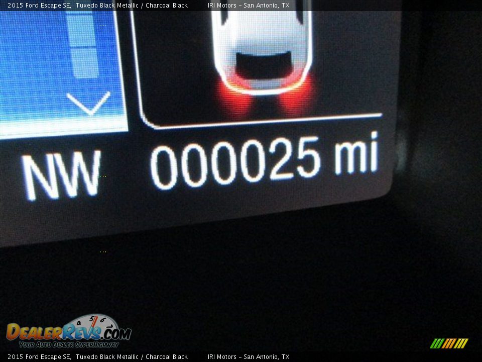 2015 Ford Escape SE Tuxedo Black Metallic / Charcoal Black Photo #18
