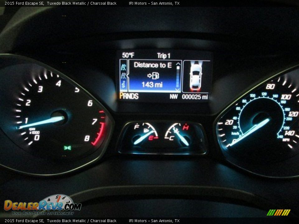 2015 Ford Escape SE Tuxedo Black Metallic / Charcoal Black Photo #19