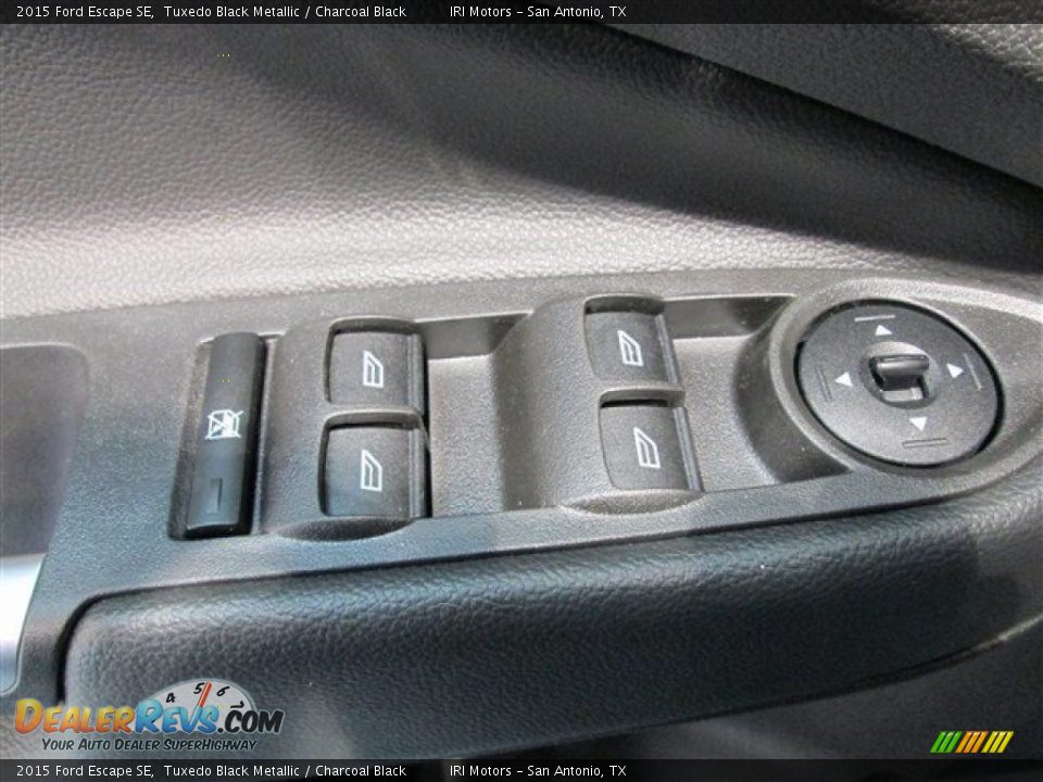 2015 Ford Escape SE Tuxedo Black Metallic / Charcoal Black Photo #21