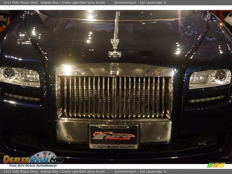 2013 Rolls-Royce Ghost Arabian Blue / Creme Light/Dark Spice Accent Photo #2