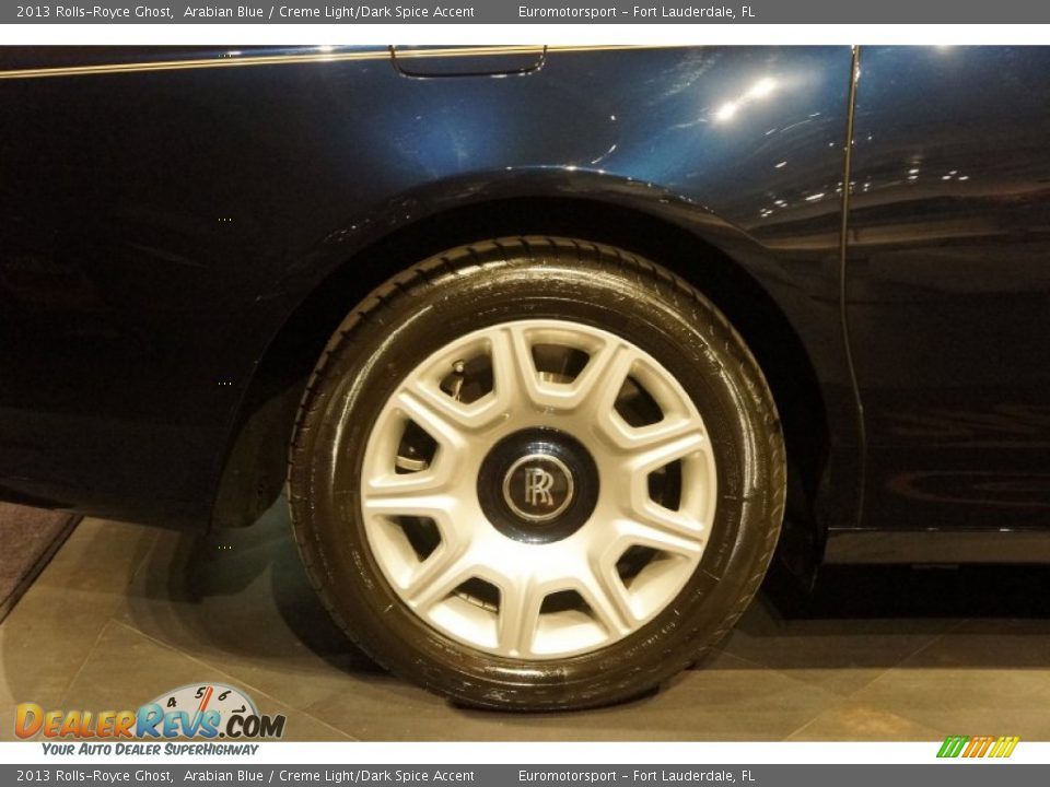 2013 Rolls-Royce Ghost Arabian Blue / Creme Light/Dark Spice Accent Photo #12