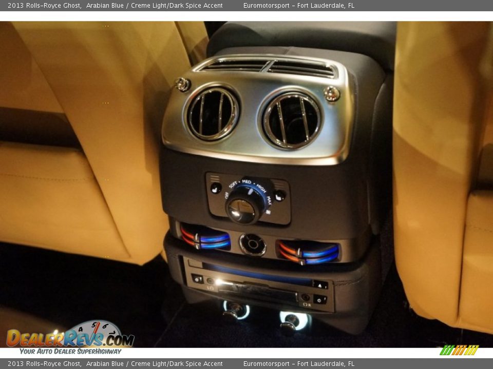 2013 Rolls-Royce Ghost Arabian Blue / Creme Light/Dark Spice Accent Photo #44