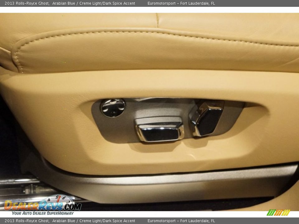 2013 Rolls-Royce Ghost Arabian Blue / Creme Light/Dark Spice Accent Photo #54