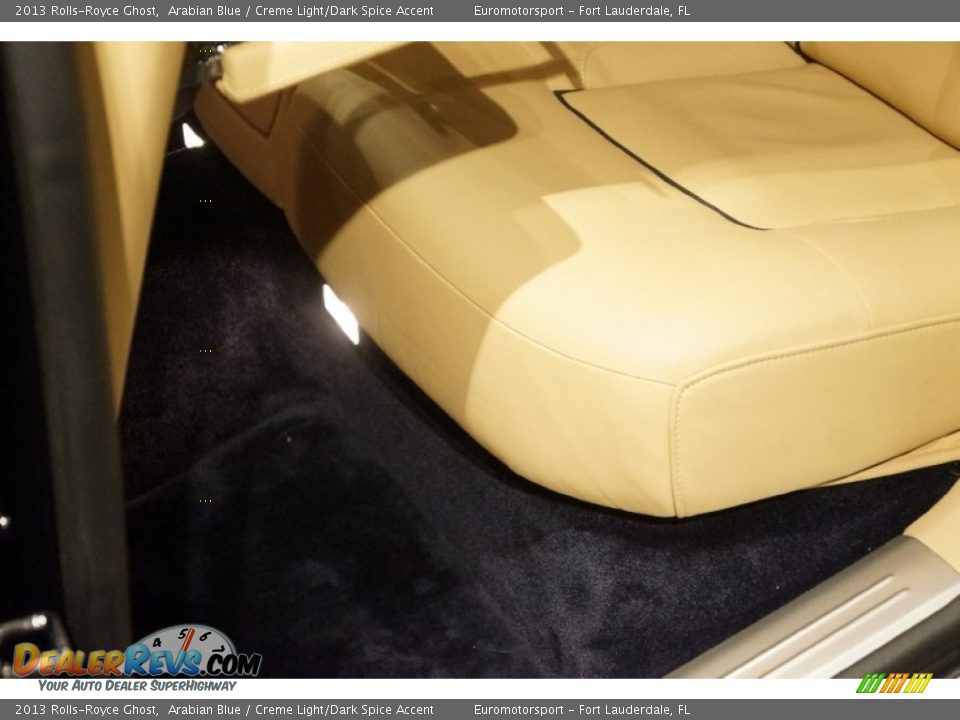 2013 Rolls-Royce Ghost Arabian Blue / Creme Light/Dark Spice Accent Photo #61